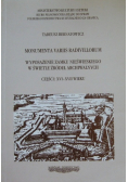 Monumenta variis radivillorum