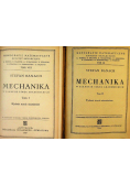 Mechanika w zakresie szkół akademickich tom I i II 1950r