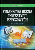 Finansowa ocena inwestycji rzeczowych