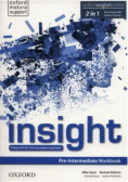 Insight Pre-Intermediate Workbook with Online Practice