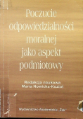 Poczucie odpowiedzialności moralnej jako aspekt podmiotowy