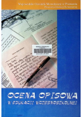 Ocena opisowa w edukacji wczesnoszkolnej