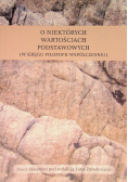 O niektórych wartościach podstawowych