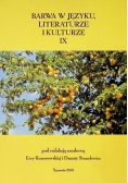 Barwa w języku literaturze i kulturze Tom IX