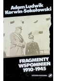 Fragmenty wspomnień 1910 - 1945