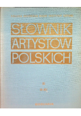 Słownik artystów polskich Tom III