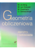 Geometria obliczeniowa Algorytmy i zastosowania