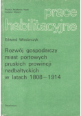 Prace habilitacyjne Rozwój regionów stykowych w teorii i w badaniach empirycznych