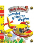 Samolot gaśniczy Wojtka. Mały chłopiec
