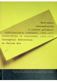 Refleksja konceptualna w sztuce polskiej