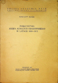 Publicystyka Józefa Ignacego Kraszewskiego w latach 1859-1872