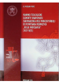 Prawno-teologiczne elementy charyzmatu - ks.W.Wenz