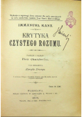 Krytyka czystego rozumu 1904 r.