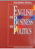 English for Business and Politics