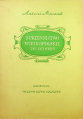 Sukiennictwo wielkopolskie w XVI-XVII wieku
