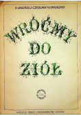 Wróćmy do ziół