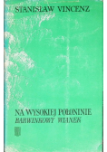 Na wysokiej połoninie barwinkowy wianek