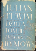 Tuwim Dzieła Tom III Jarmark rymów