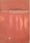 Technika wiolonczelowa a zagadnienia wykonawstwa