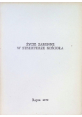 Życie zakonne w strukturze kościoła