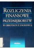 Rozliczenia finansowe przedsiębiorstw w obrotach z zagranicą