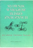 Słownik wyrazów bliskoznacznych
