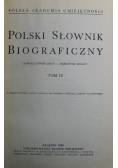 Polski Słownik Biograficzny Tom IV 1938 r.