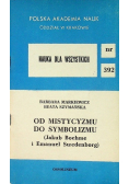 Od mistycyzmu do symbolizmu