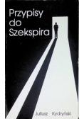 Przypisy do Szekspira