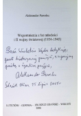 Wspomnienia z lat młodości i II wojny światowej 1934 - 1945