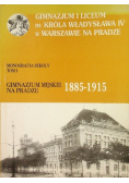 Gimnazjum męskie na Pradze monografia szkoły