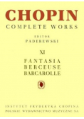 Chopin Complete Works Tom XI Fantasia. Berceuse. Barcarolle