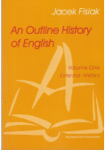 An Outline History of English Volume One