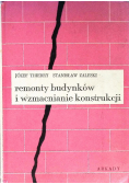 Remonty budynków i wzmacnianie konstrukcji