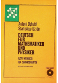 Deutsch fur mathematiker und physiker