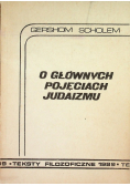 O głównych pojęciach Judaizmu