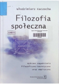 Filozofia społeczna