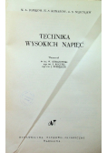 Technika wysokich napięć