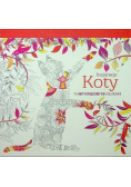 Inspiracje Koty 70 antystresowych kolorowanek