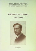 Henryk Batowski 1907-1999
