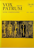 Vox Patrum Nr 30  31 Antyk chrześcijański