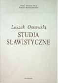 Studia slawistyczne