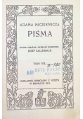 Mickiewicz Pisma Tom VII 1911 r.