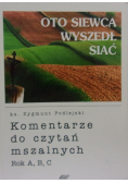 Oto siewca wyszedł siać