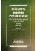 Dokumenty Soborów Powszechnych Tom 3 (1414-1445)