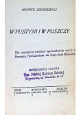 W pustyni i w puszczy, 1926 r.