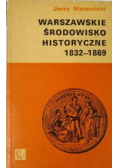 Warszawskie środowisko historyczne 1832 - 1869