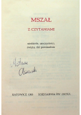 Mszał z czytaniami