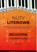 Nuty literowe biesiadne i patriotyczne