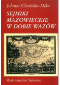 Sejmiki mazowieckie w dobie Wazów